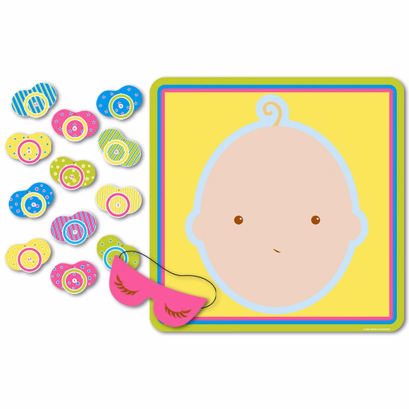 "Pin the Pacifier" Shower Game