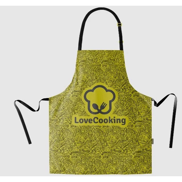 Poly Twill Sublimation Dress Apron 1