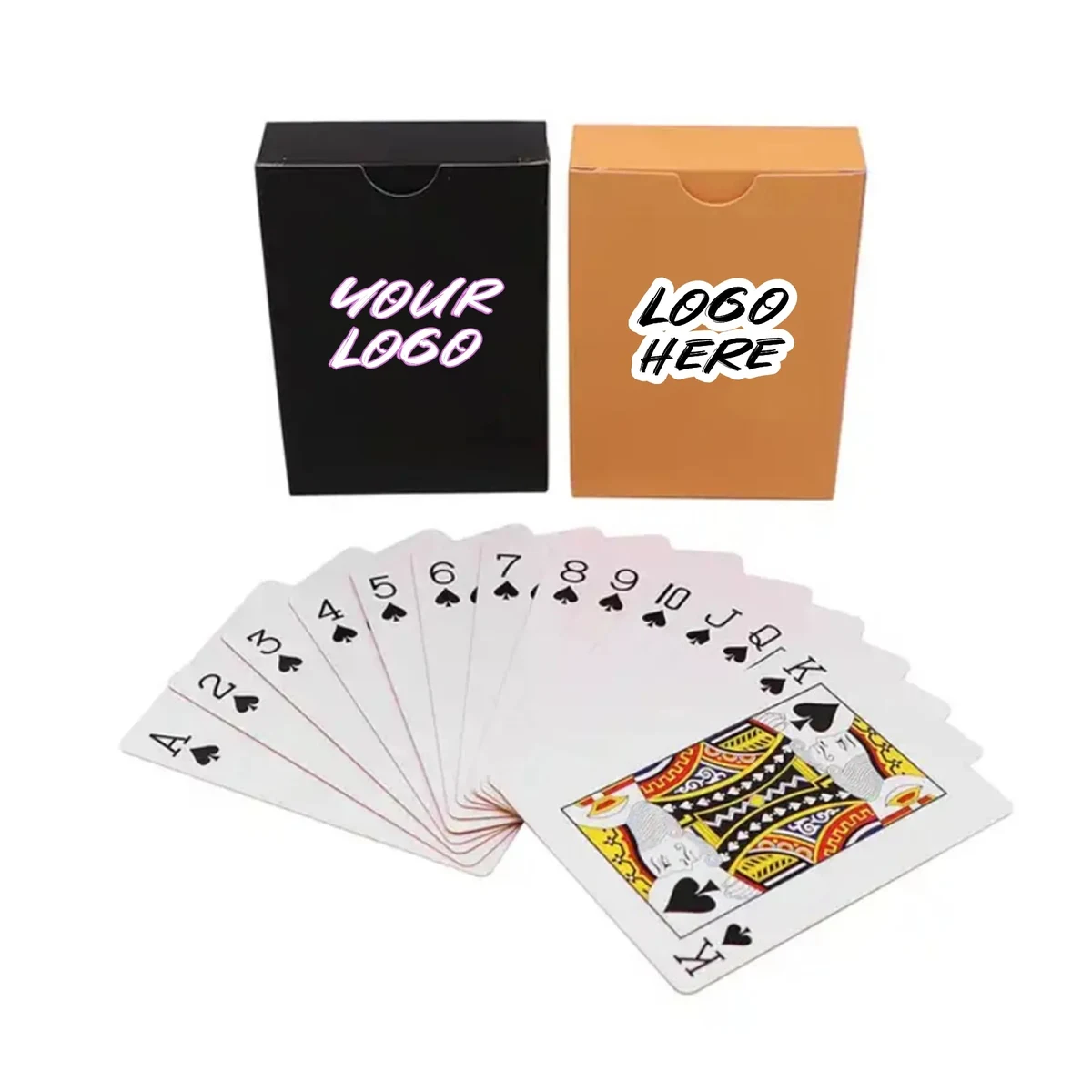 Standard Full Color Processed Poker Playing Cards 1