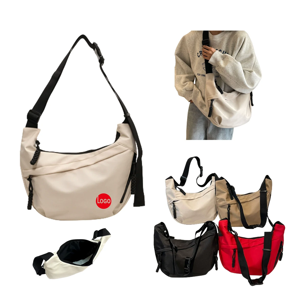Crescent Crossbody Bag MOQ50 1