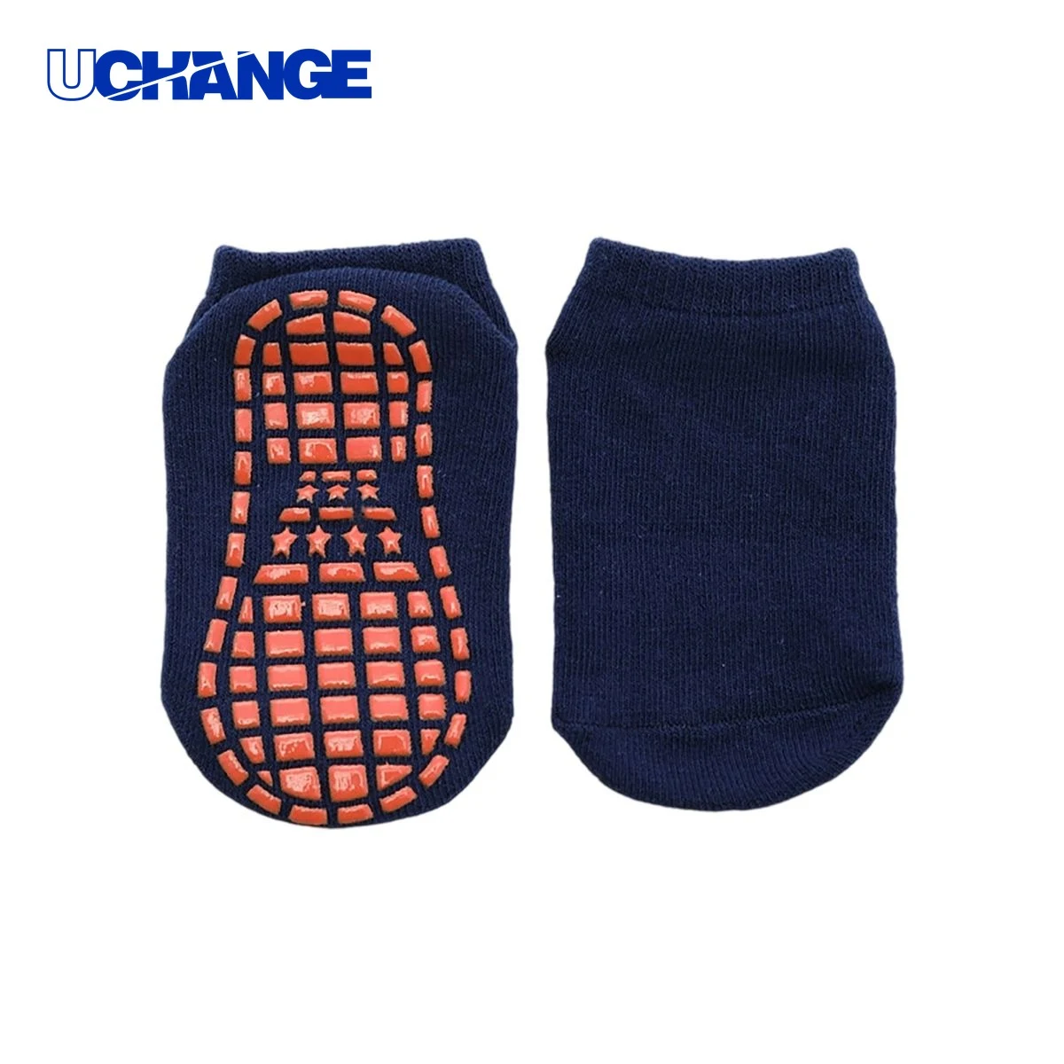 Cotton Baby Trampoline Sock Socks with Non Slip Grip 1