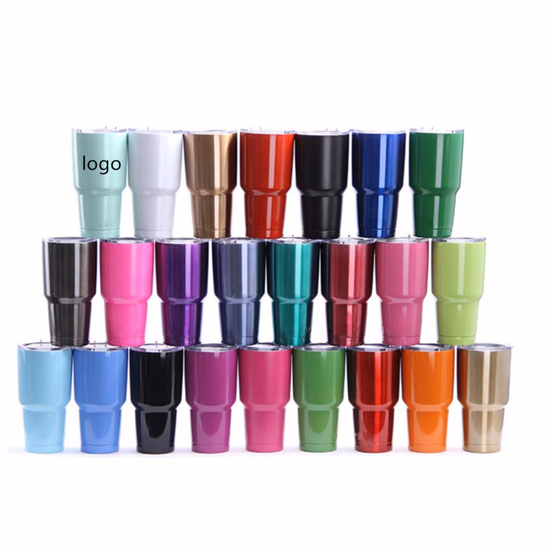 30oz Stainless Steel Tumbler with Lid Double Wall Vacuum