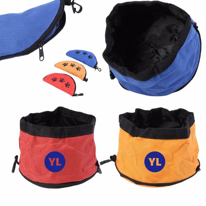 Oxford Collapsible Pet Bowl Outdoor Travel