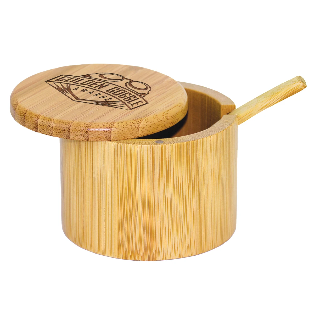 Little Dipper Bamboo Salt Box with Spoon 1