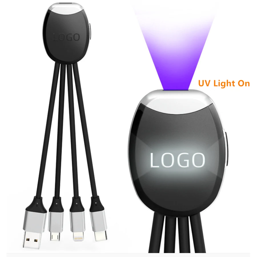 3 in 1 Luminous Disinfection UV Lamp Data Cable 1