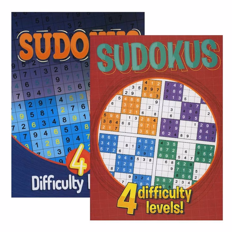 Sudoku Puzzle Books - Two Titles