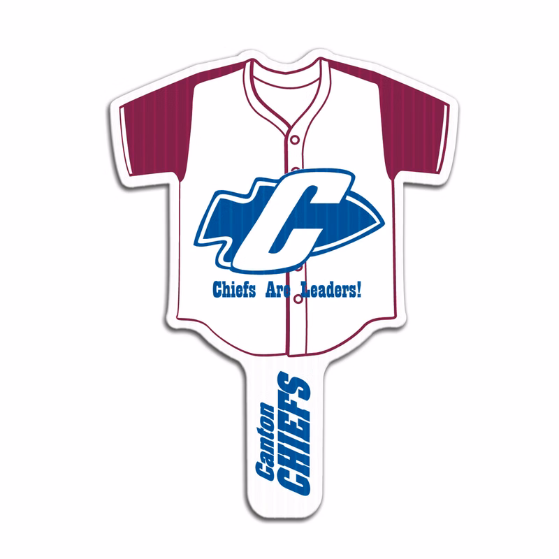 Baseball Jersey Hand Fan, Screen Printed
