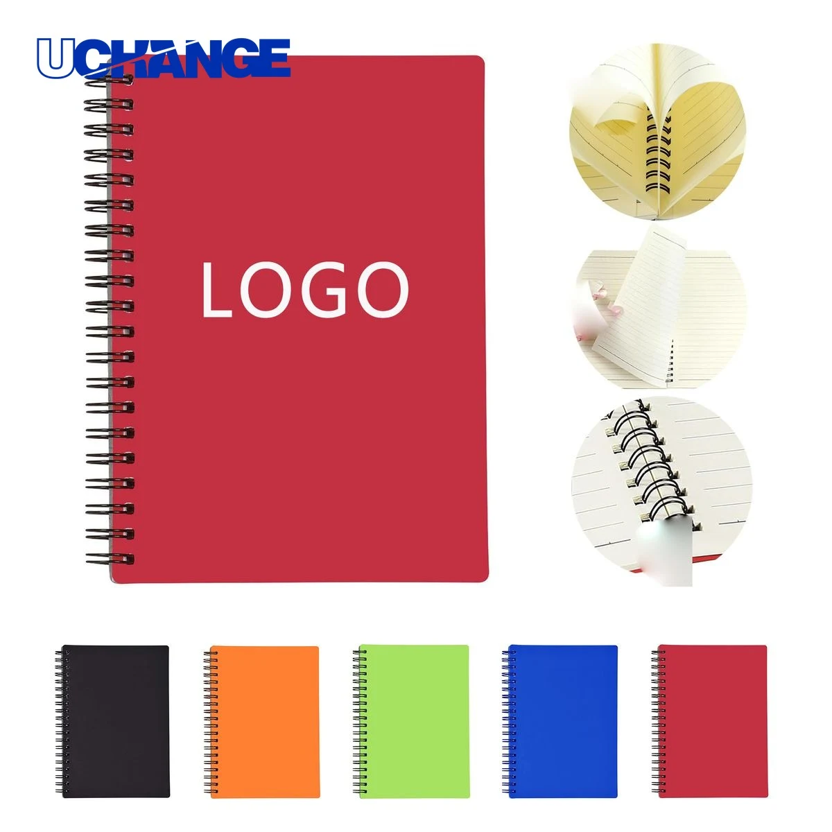 Ruled Spiral-Bound Notepad Notebook 1