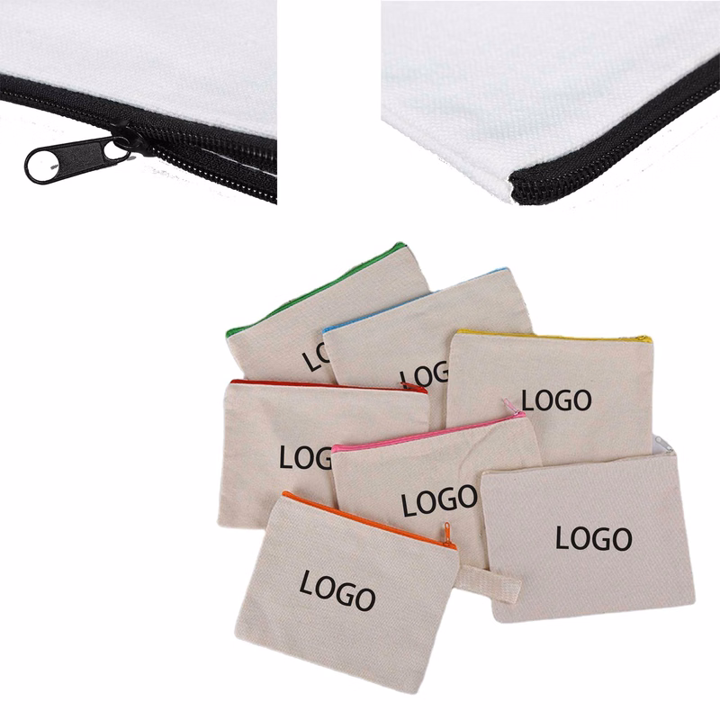 Canvas Pencil Case & Cosmetic Bag