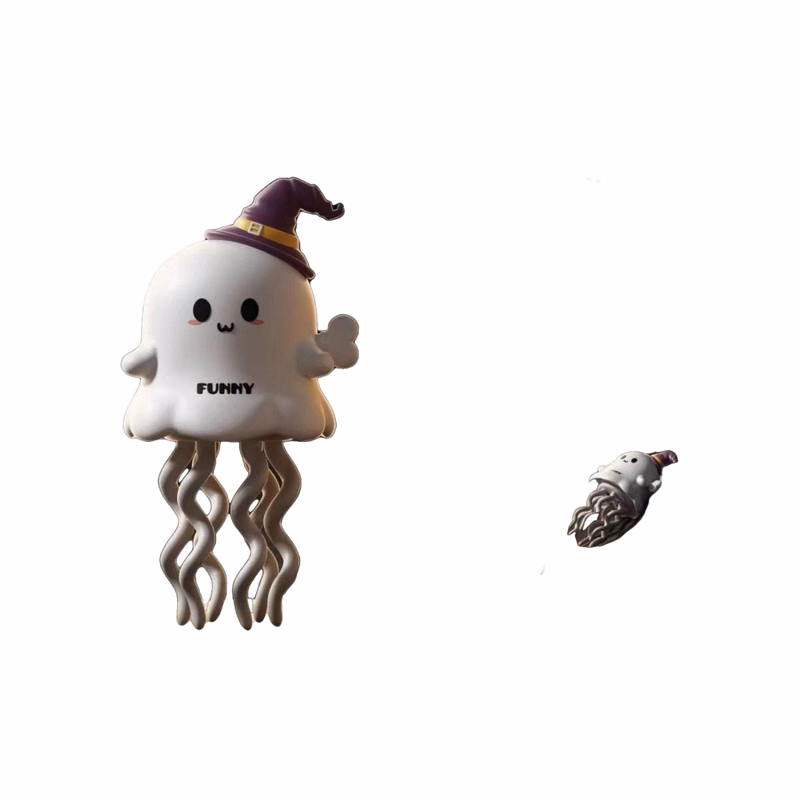 Halloween & Christmas Wiggle Jellyfish Inertia Kids Fidget Toy