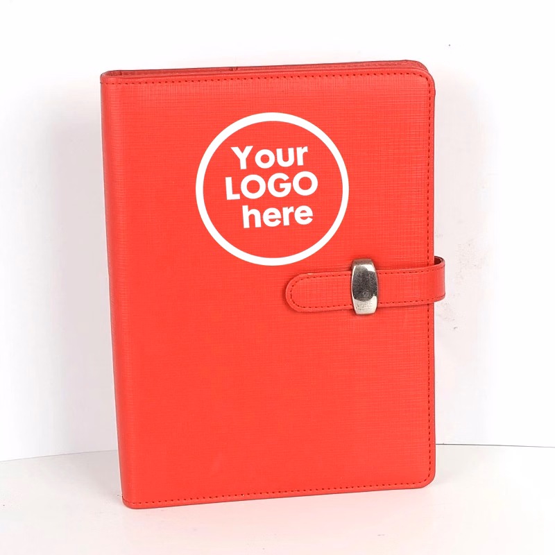 Soft PU Leather Binder Notebook