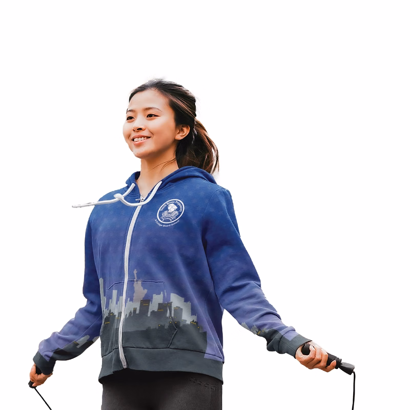Youth Sublimated Zip Up Hoodie