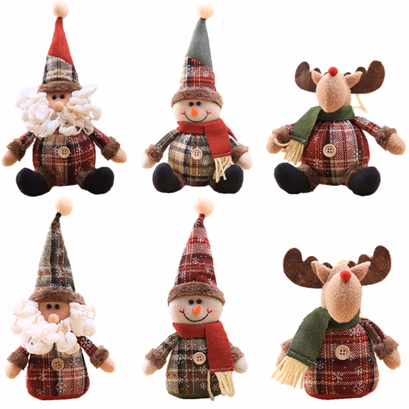 Christmas Tree Plaid Doll