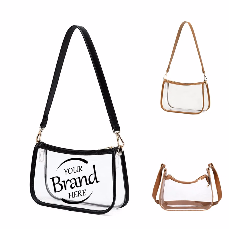 Stadium Approved Clear Crossbody Bags