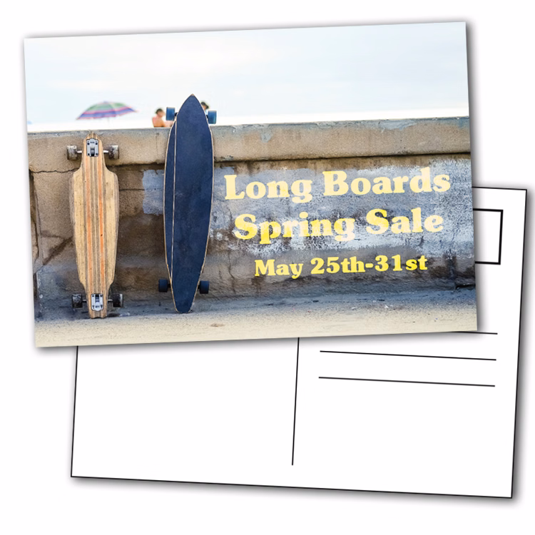 UV-Coated Postcard - 3.5 x 5 - 10 pt.