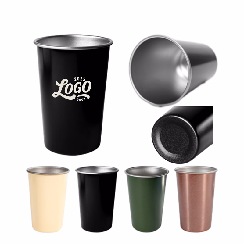 Durable And Reusable 12oz Stainless Steel Coffee Cup