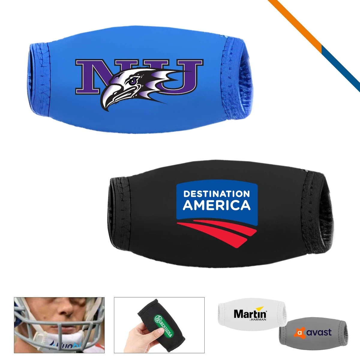 Helon Football Chin Strap Cover 1