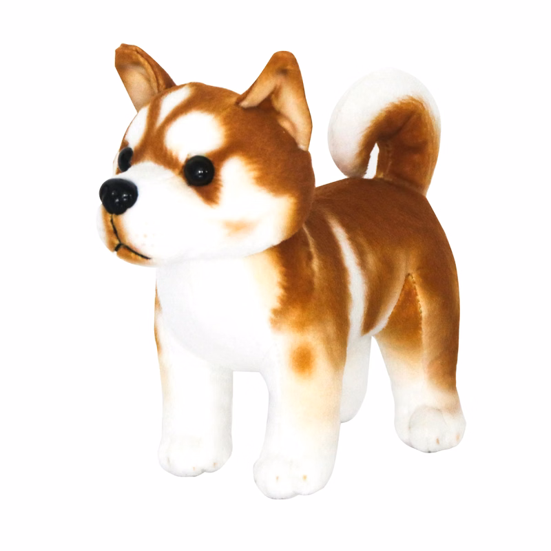 Standing Dog Biege and Gray