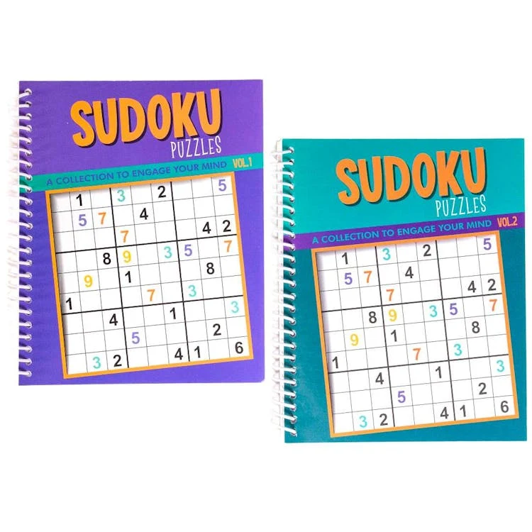 Sudoku Puzzle Books - Assorted Two Titles 1