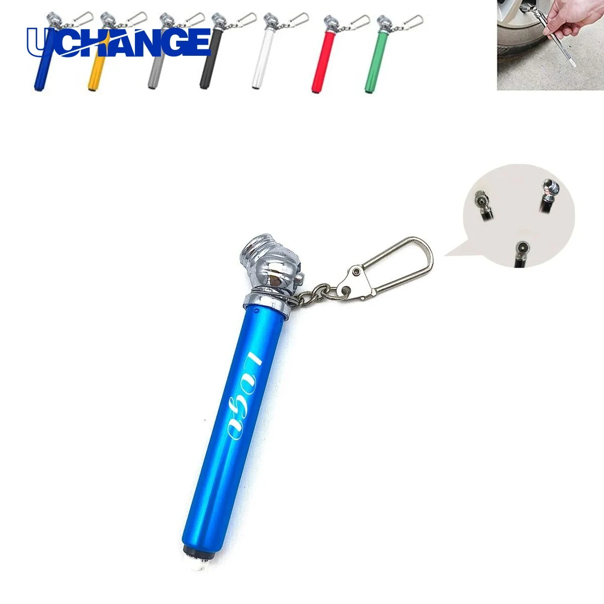 Portable Mini Tire Gauge with Keychain 1