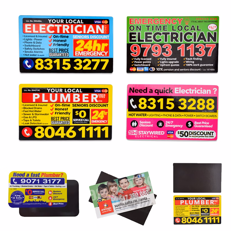 Business Card Magnets