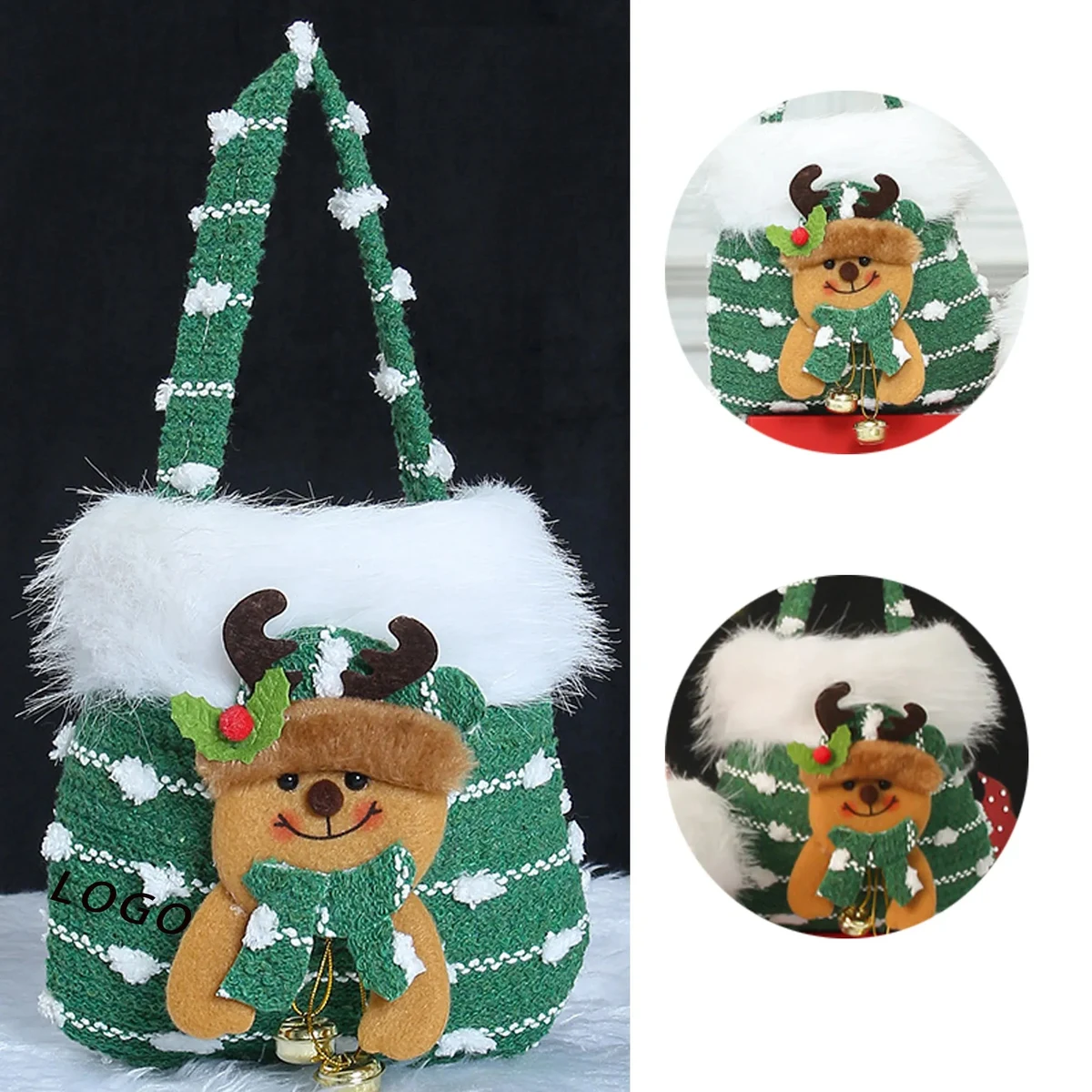 Christmas Handheld Gift Bag 1