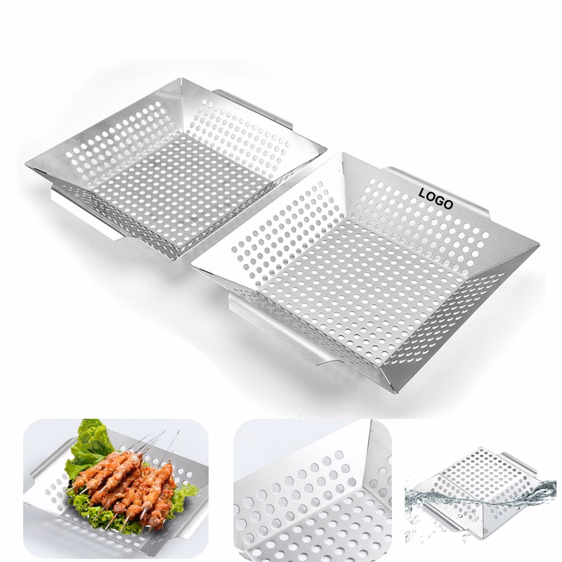 Stainless Steel Grilling Basket (direct import)