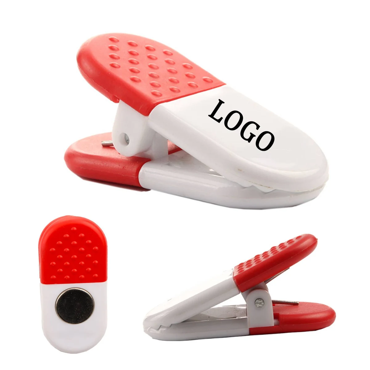 Small Pill Shaped Magnetic Clip 1