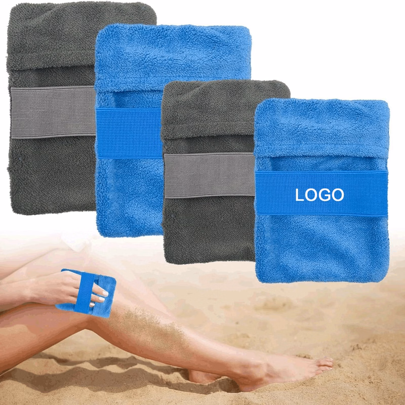 Coral Fleece Beach Sand Removal Bag/Sand Remover for Beach