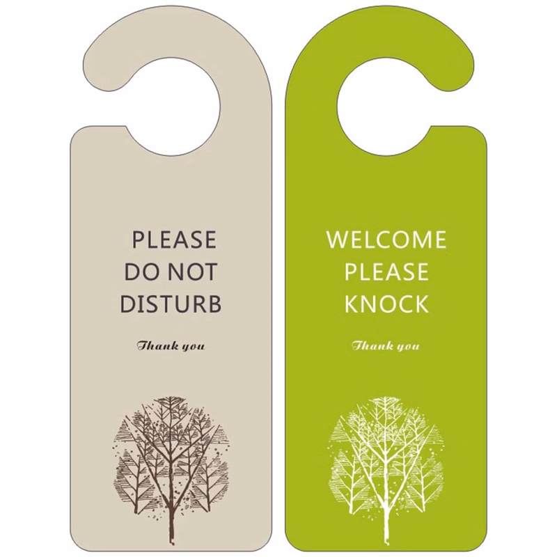 Custom PVC Door Hanger Sign
