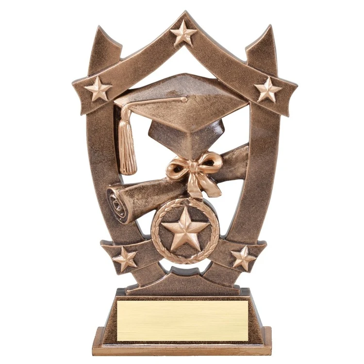 6-1/2" Tall Graduate Sport Stars Resin 1