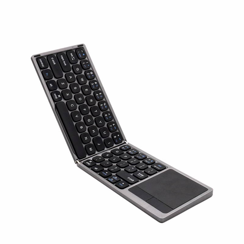 Touch pad; Folding keyboard; TYPE-C charging keyboard; Portable office; Mini foldable keyboard;