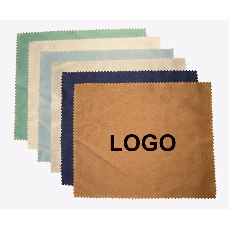 PJK12034 - Eco Friendly Promotional Customized Microfiber Lens / Camera / Eyeglass Cleaning Cloth 1