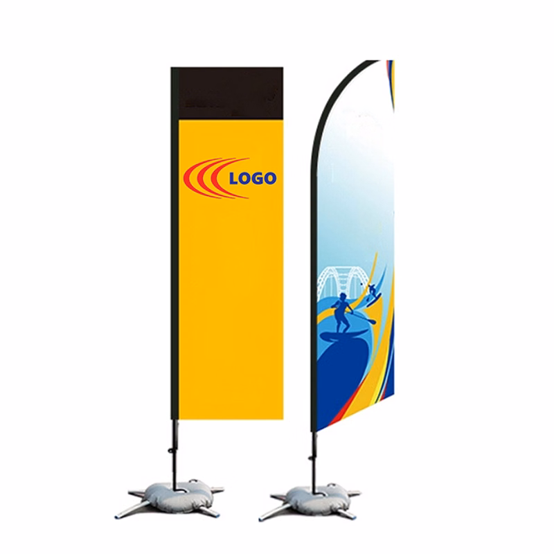 MOQ1 Advertising Knife Beach Flag