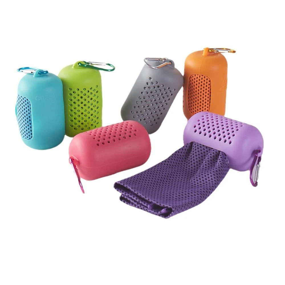 Cold-sensitive sports towel 1