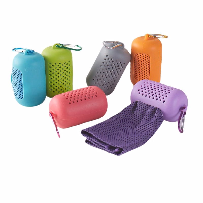 Cold-sensitive sports towel