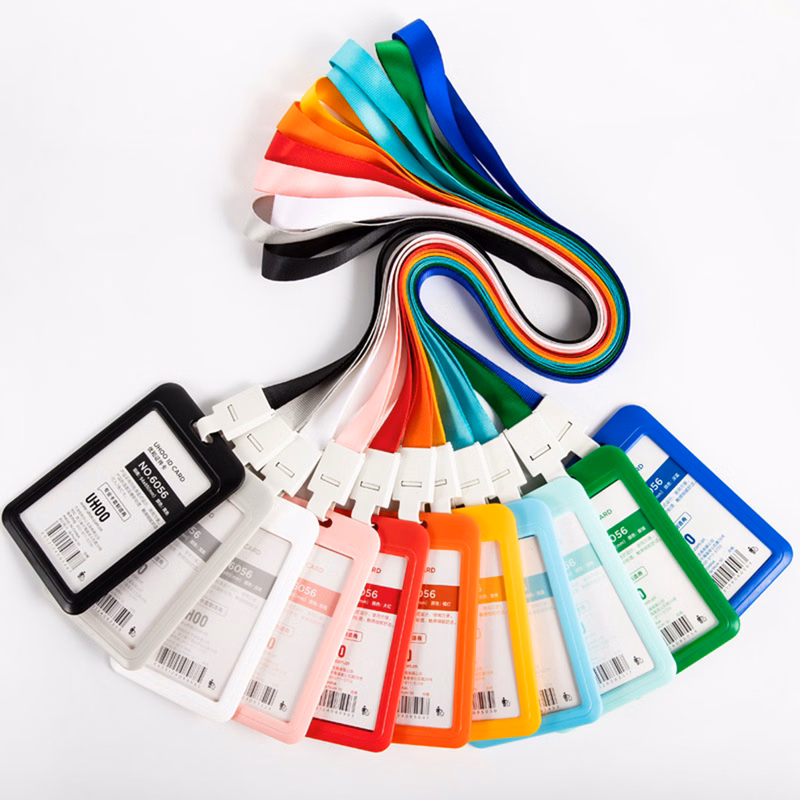 Lanyard With Plastic ID Card Holder