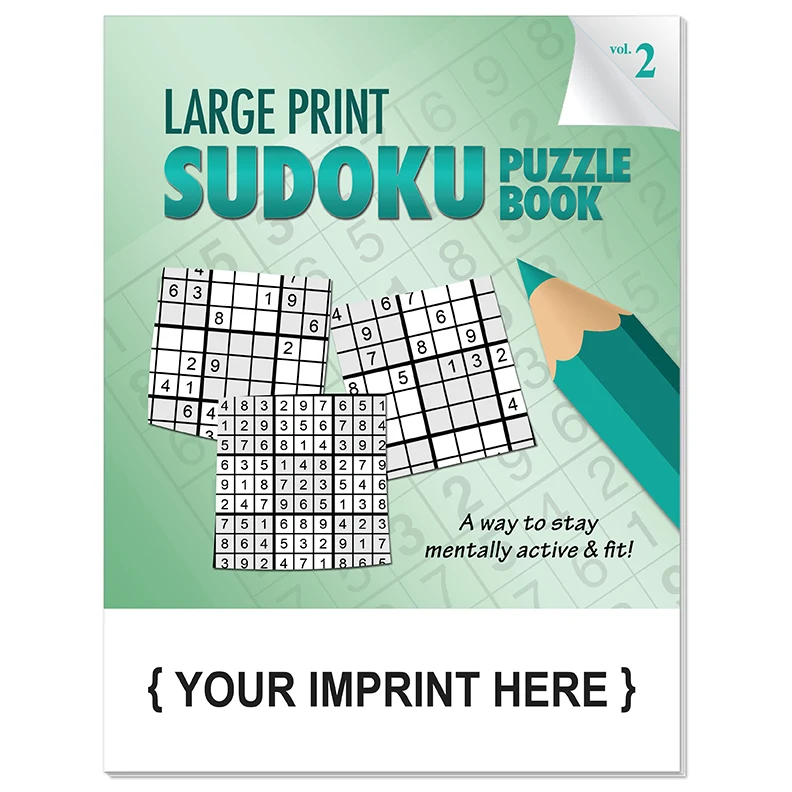 PUZZLE BOOK - LARGE PRINT Sudoku Puzzle Book - Volume 2 1