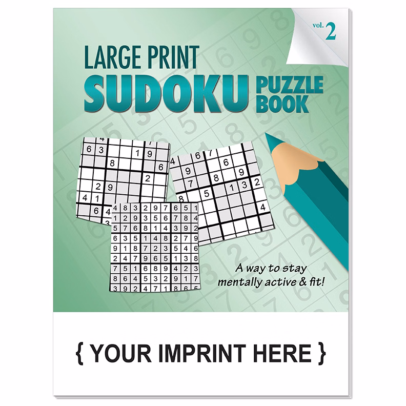 PUZZLE BOOK - LARGE PRINT Sudoku Puzzle Book - Volume 2