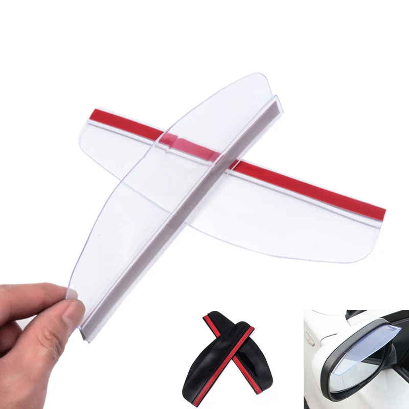 Rear View Side Mirror Rain Board 1