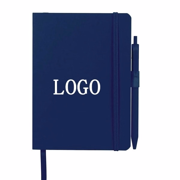 5" x 7" Soft Bound Notebook with Pen