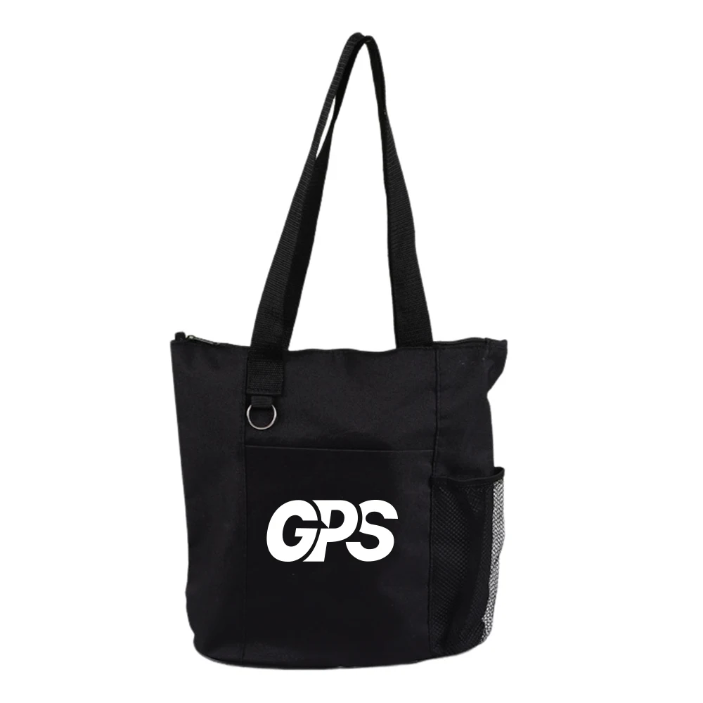 600D Oxford Black Shopping Bag 1
