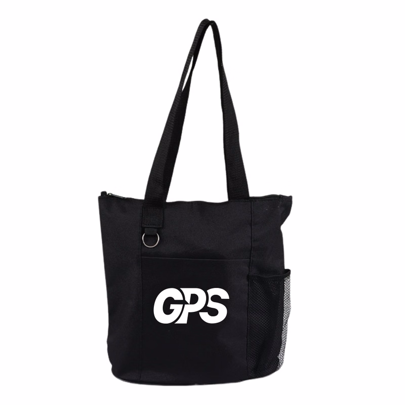 600D Oxford Black Shopping Bag