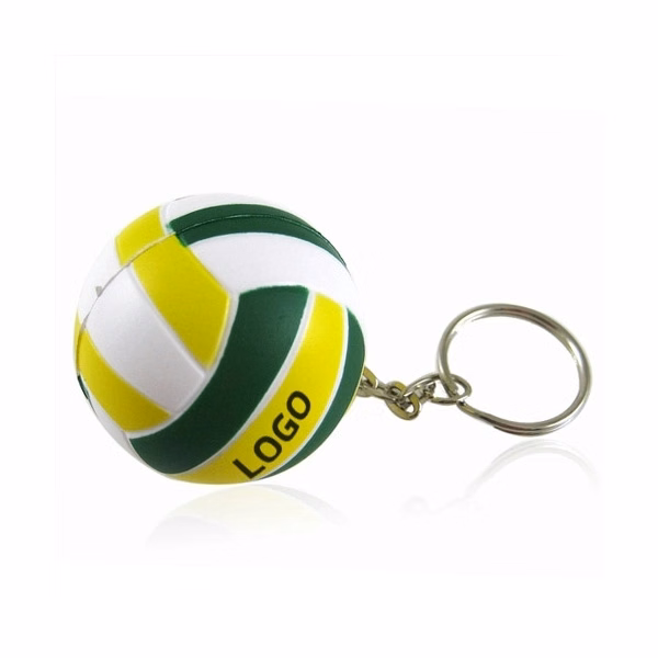 Volley Ball Stress Reliever Keyring