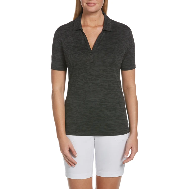 Callaway Ladies Broken Stripe Polo 1