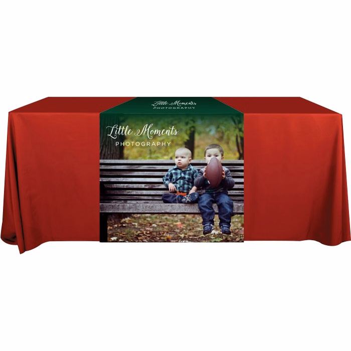 30" x 72" Dye Sublimation Table Runner