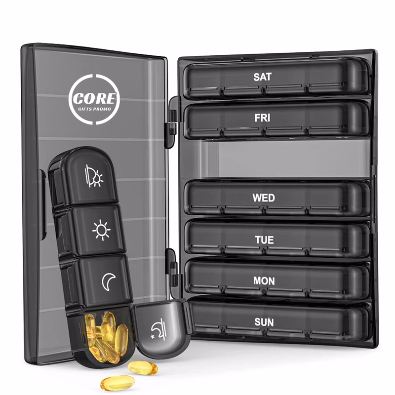 Weekly Pill Box  Case with Dust-Proof