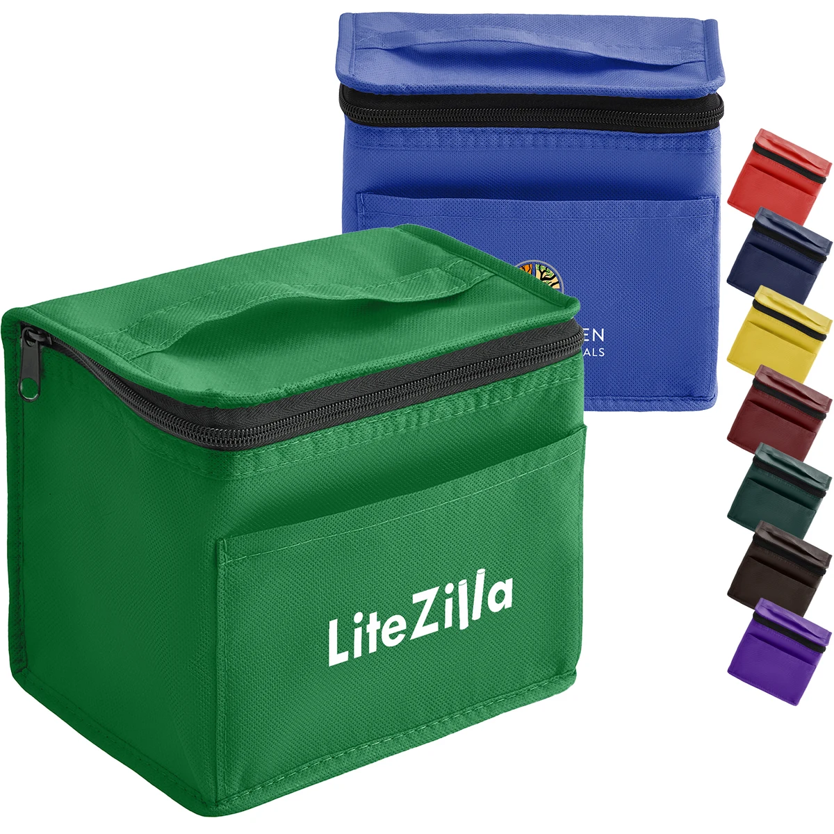 Non-woven Food Safe Foil Lining Large Lunch Bag 1