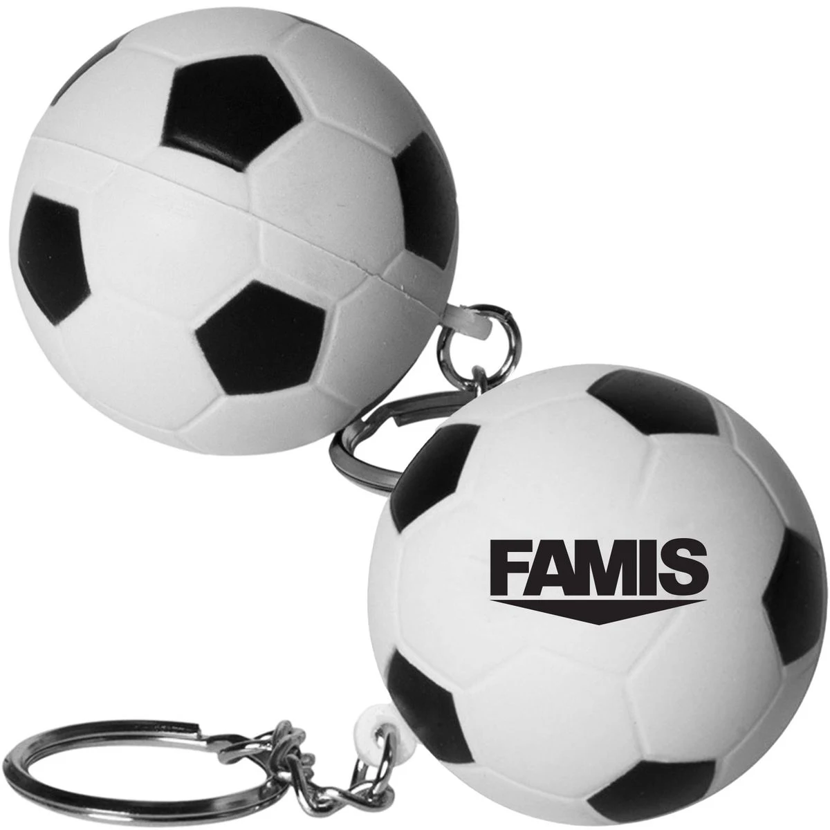 Soccer Ball Keychain Stress Reliever 1