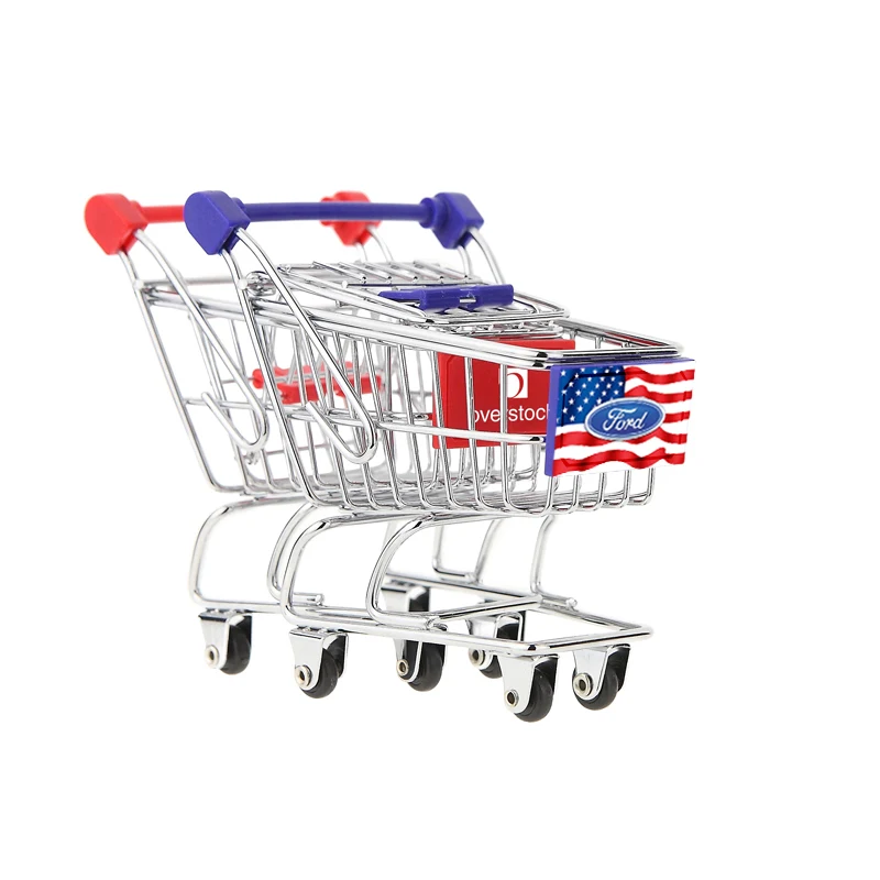 iPosh Mini Shopping Cart (Red) 1